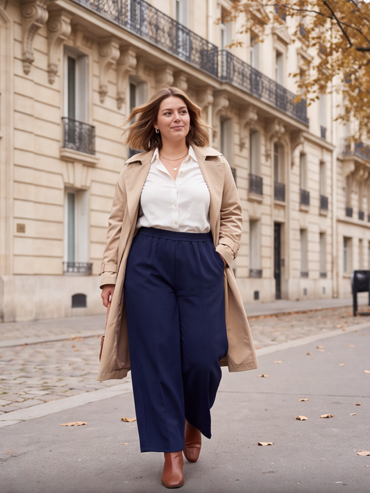 Pantalon Mireille - Droit Fluide