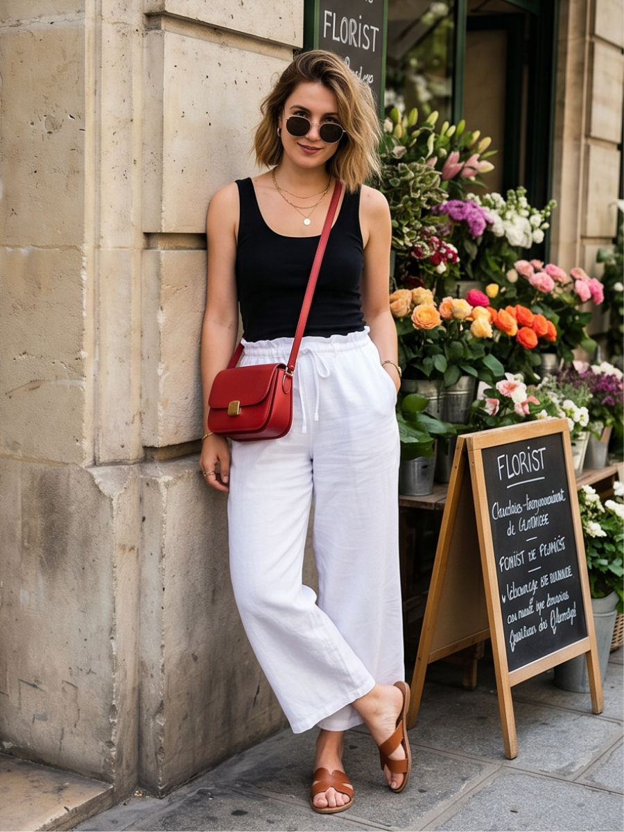 Pantalon Noémie - Fluide Lin