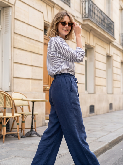 Pantalon Noémie - Fluide Lin