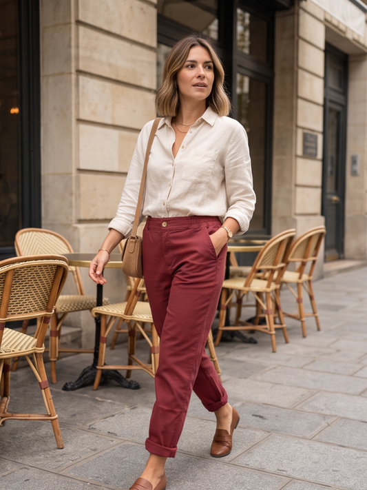 Pantalon Nolwenne - Élastique