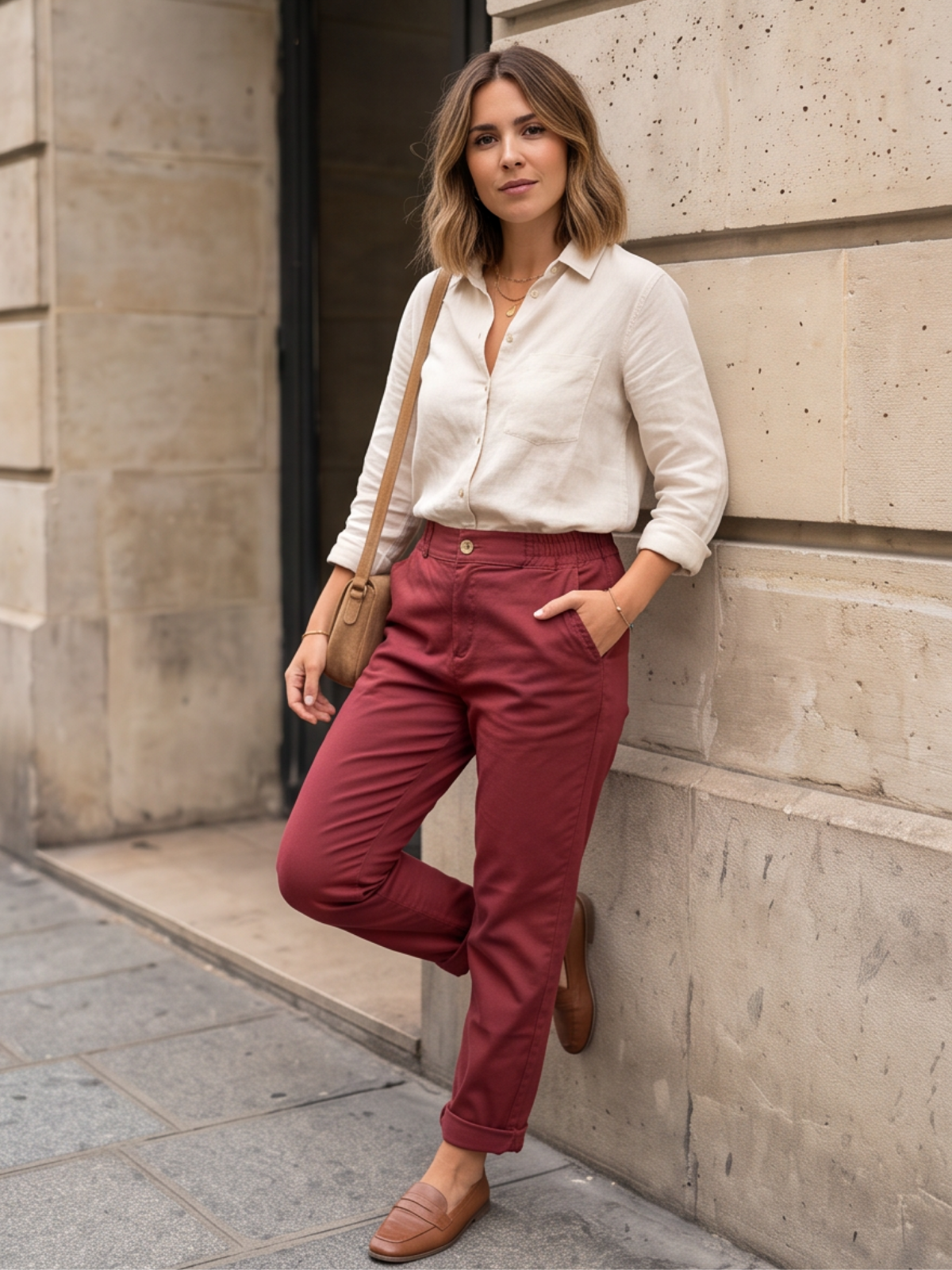 Pantalon Nolwenne - Élastique