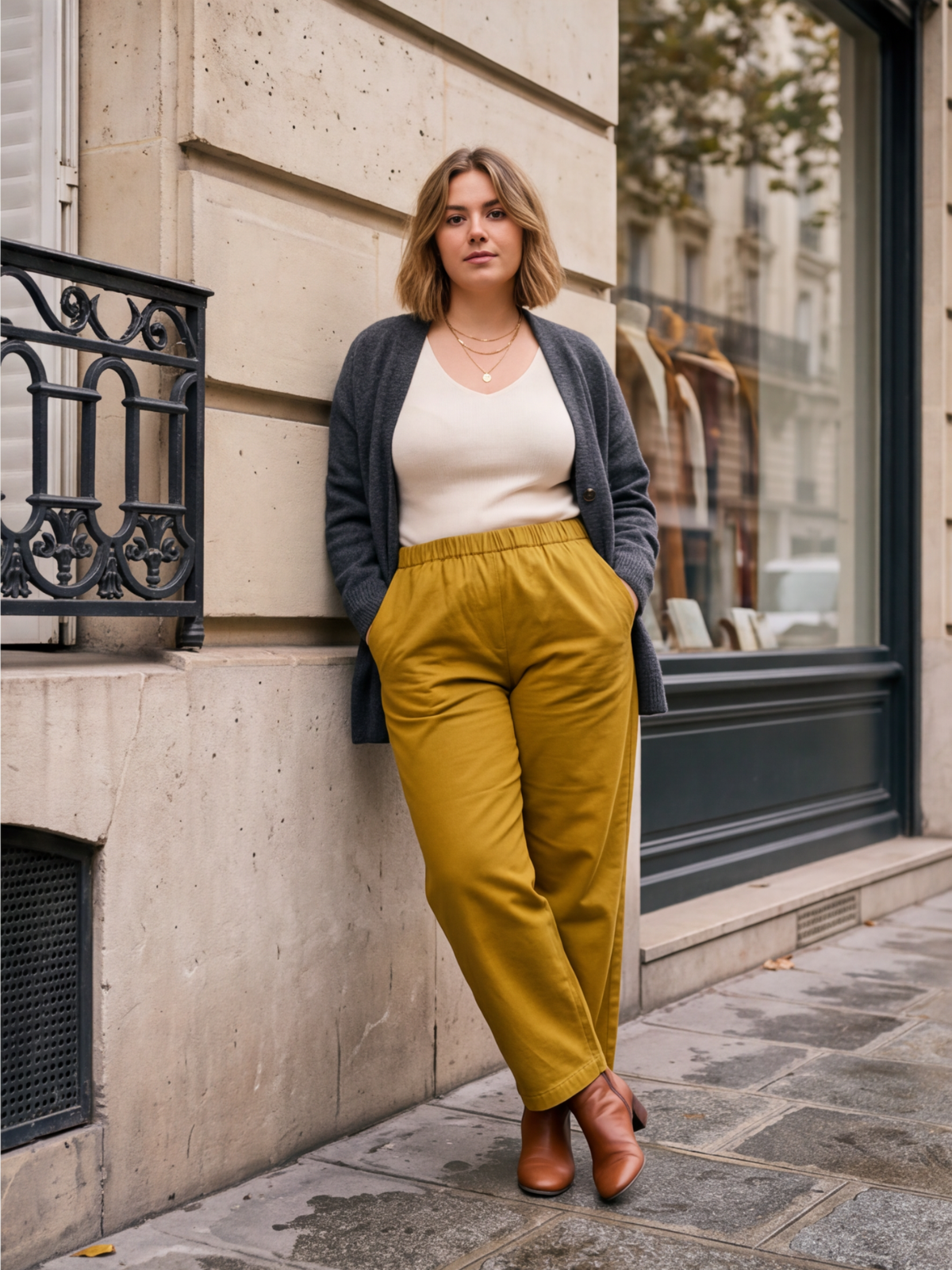 Pantalon Patricia - Coton Stretch