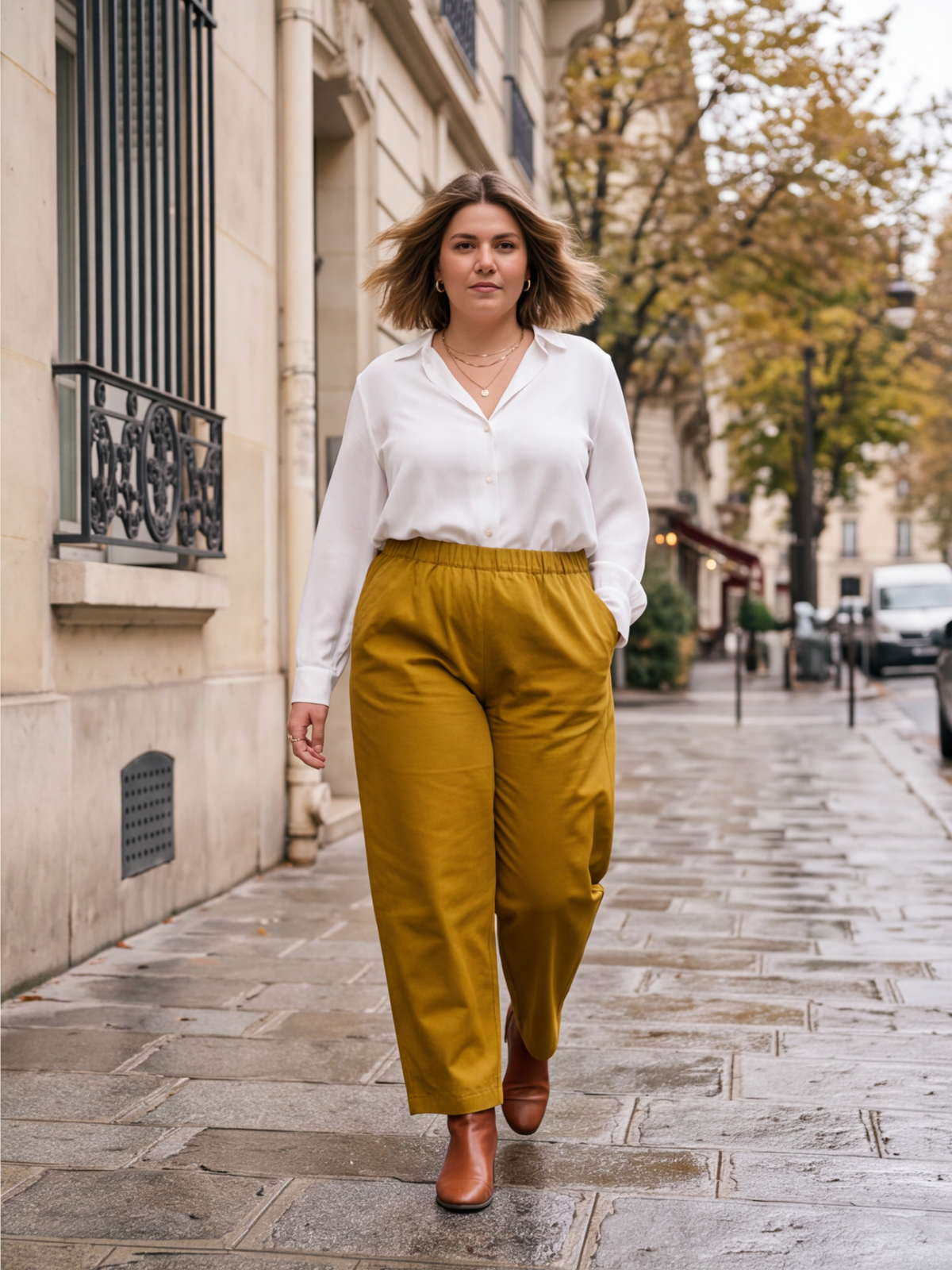 Pantalon Patricia - Coton Stretch