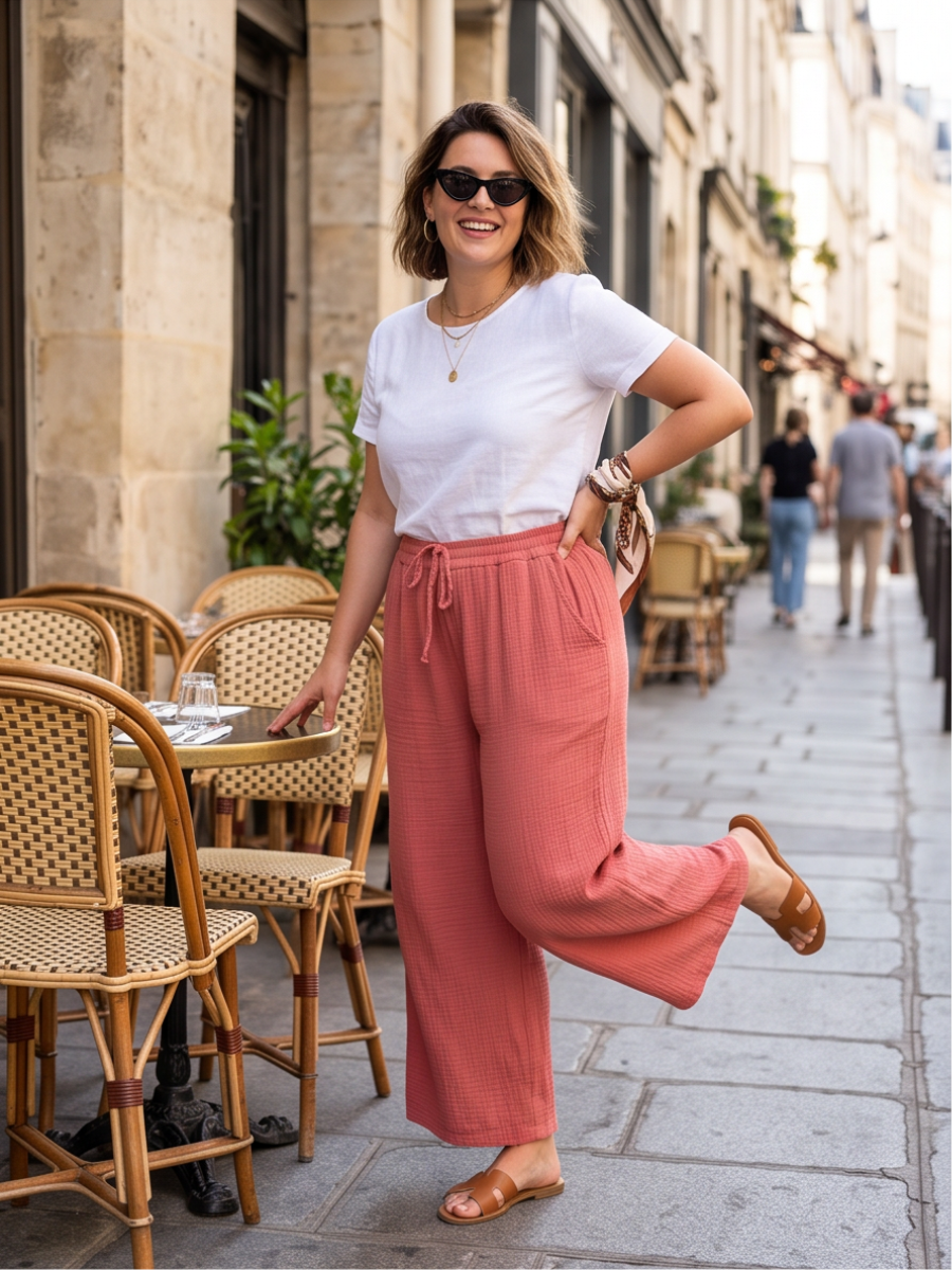 Pantalon Pur Lin TU 44-50