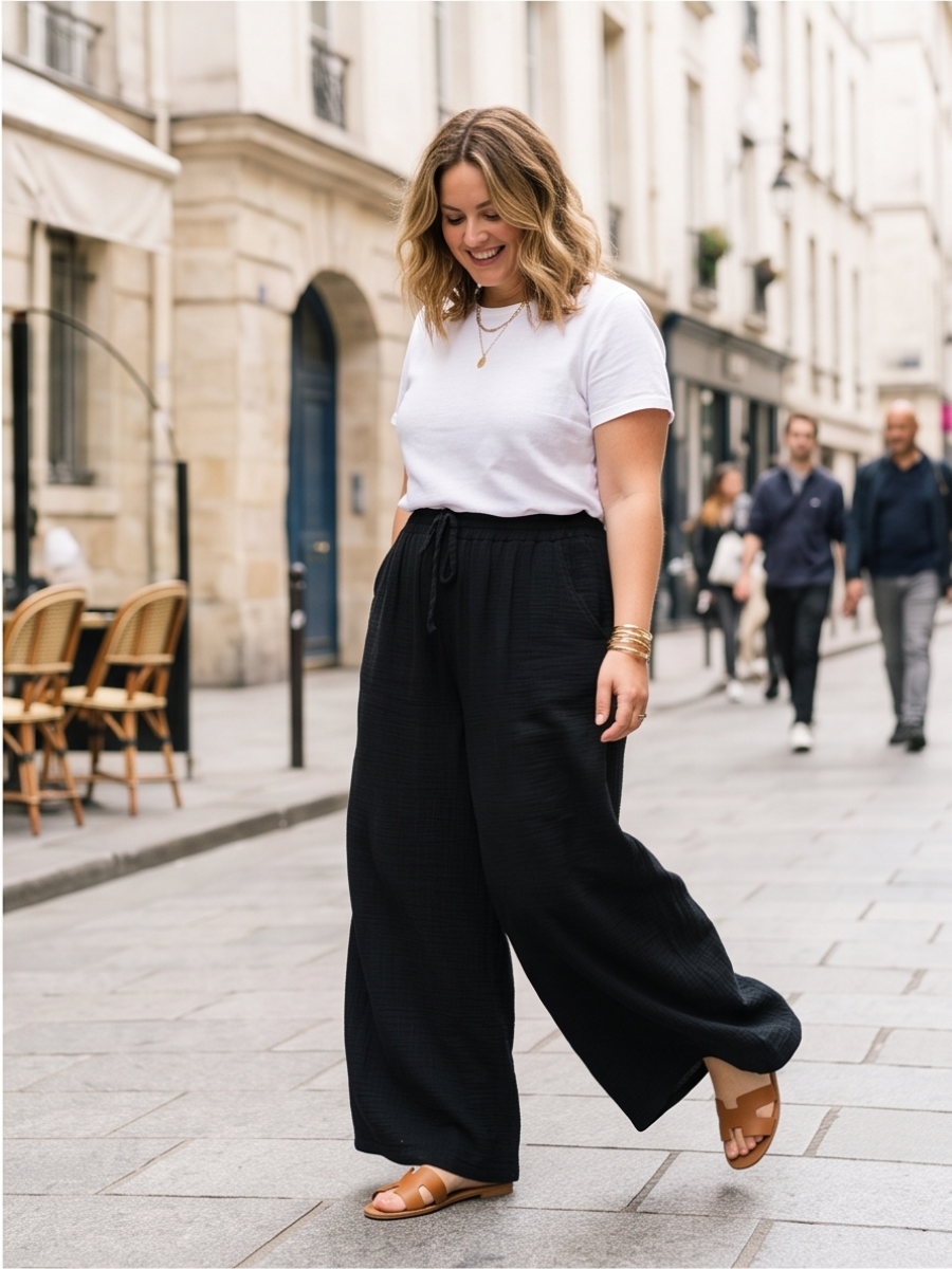 Pantalon Pur Lin TU 44-50