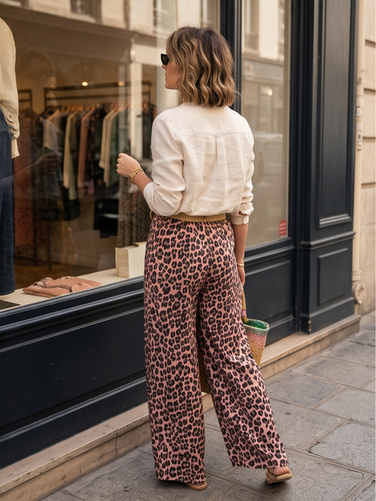 Pantalon Soline - Gaze Léopard