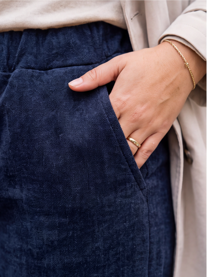 Pantalon Stéphanie - Velours Fuselé