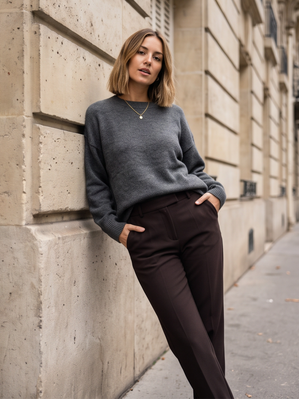 Pantalon Liliane - Stretch Droit Fuselé