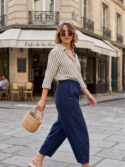 Pantalon Suzanne - Coloré Fluide Chic