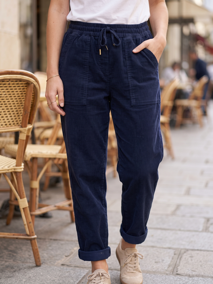 Pantalon Zoé - Velours Côtelé Stretch