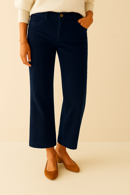 Pantalon Velours Stretch