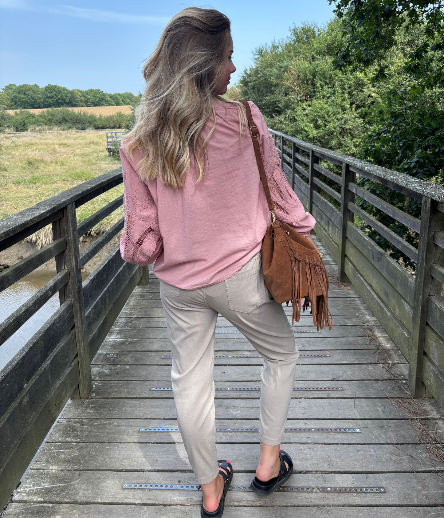 Pantalon à Taille Élastique