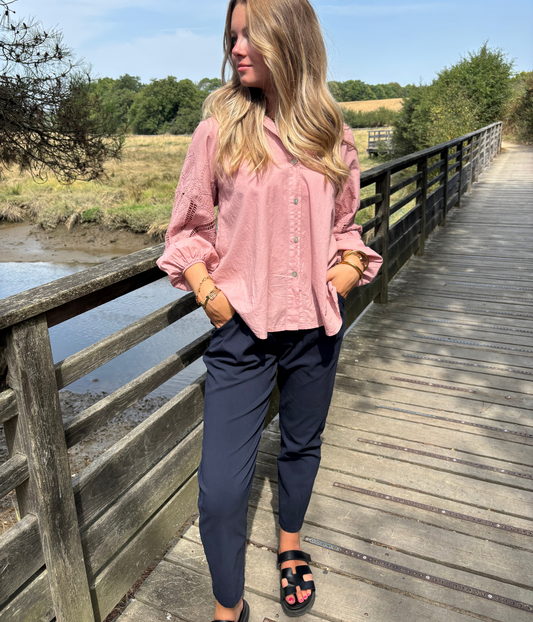 Pantalon à Taille Élastique