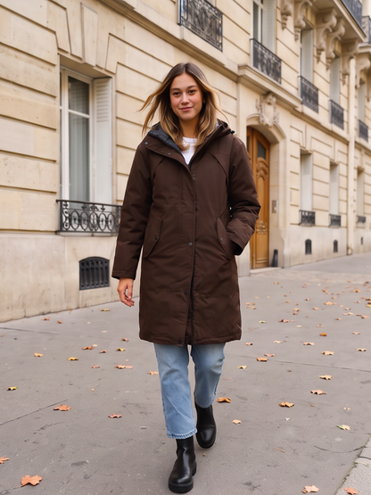 Parka Marceline - Mi-Longue à Capuche