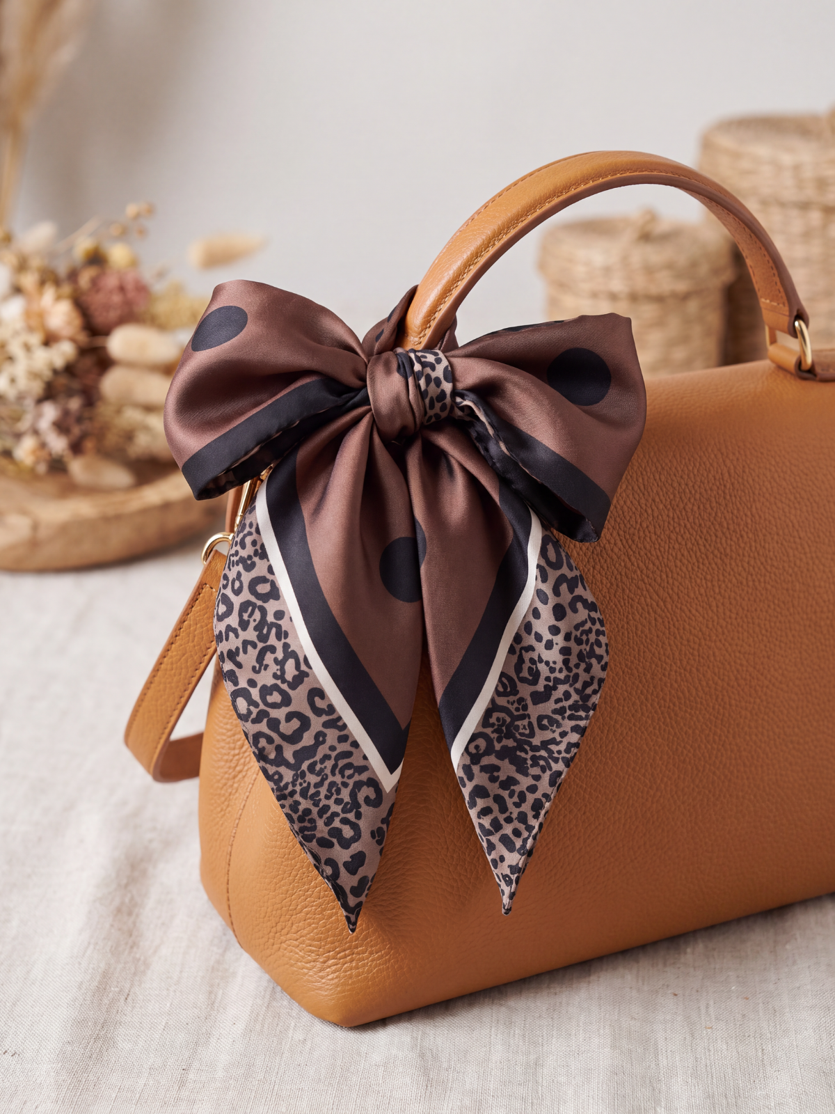 Petit Foulard Léopard