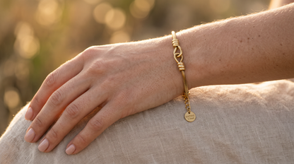 Bracelet Noeud Doré