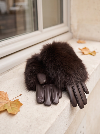 Gants Juliette - Fausse Fourrure