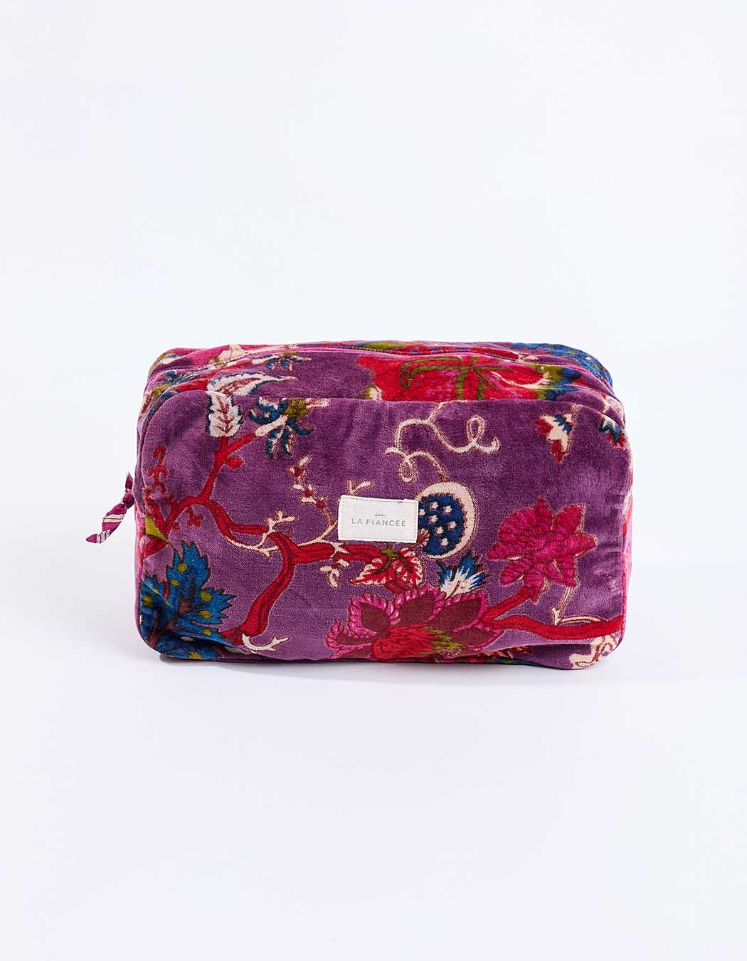 Pochette Karuni Floral coloris Violet La Fiancée du Mékong - Hippie Chic