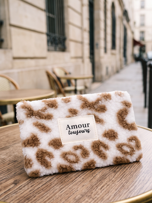 Pochette Moumoute Amours Toujours - Léopard
