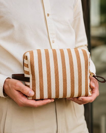 Pochette Voyage Rayé