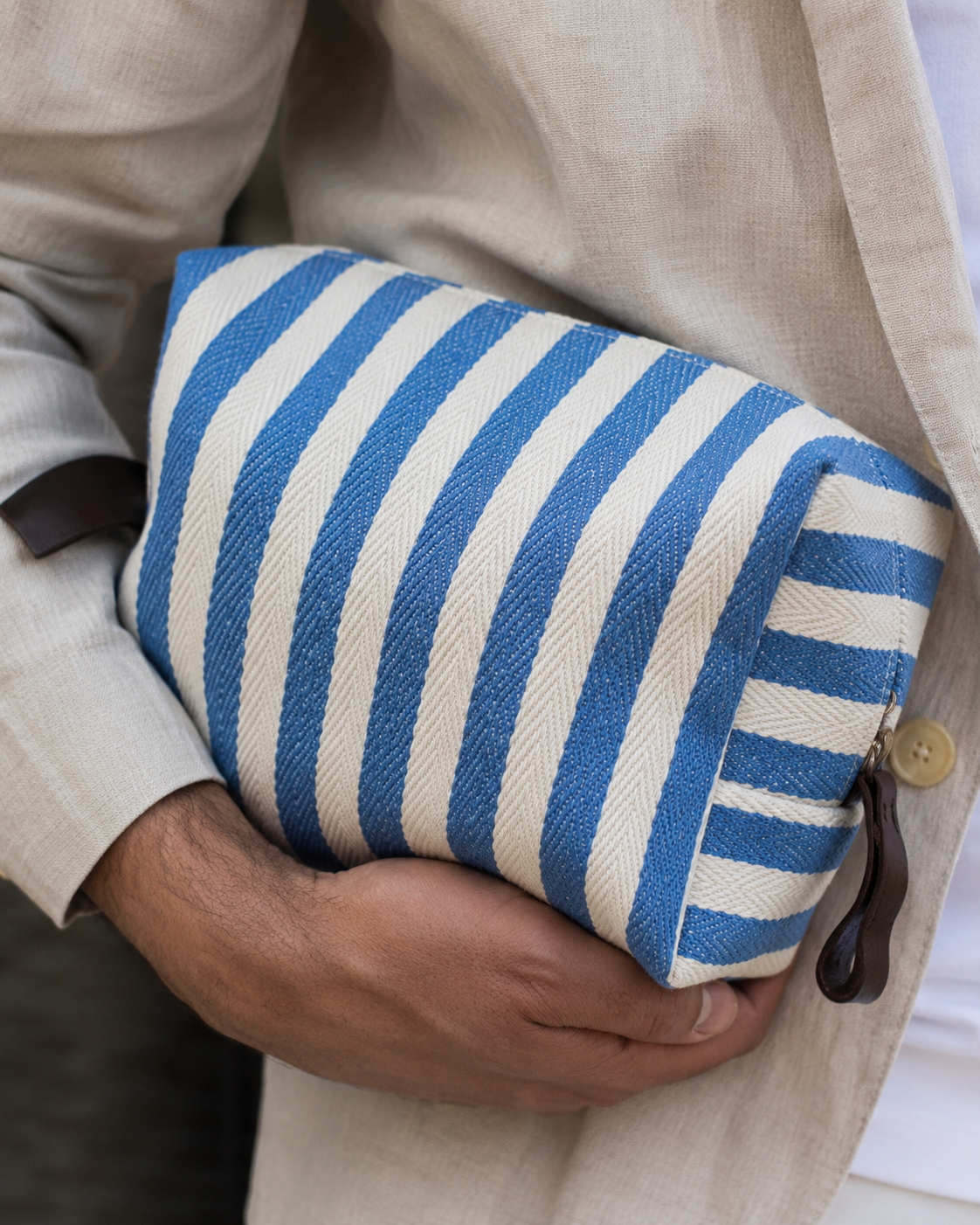 Pochette Voyage Rayé
