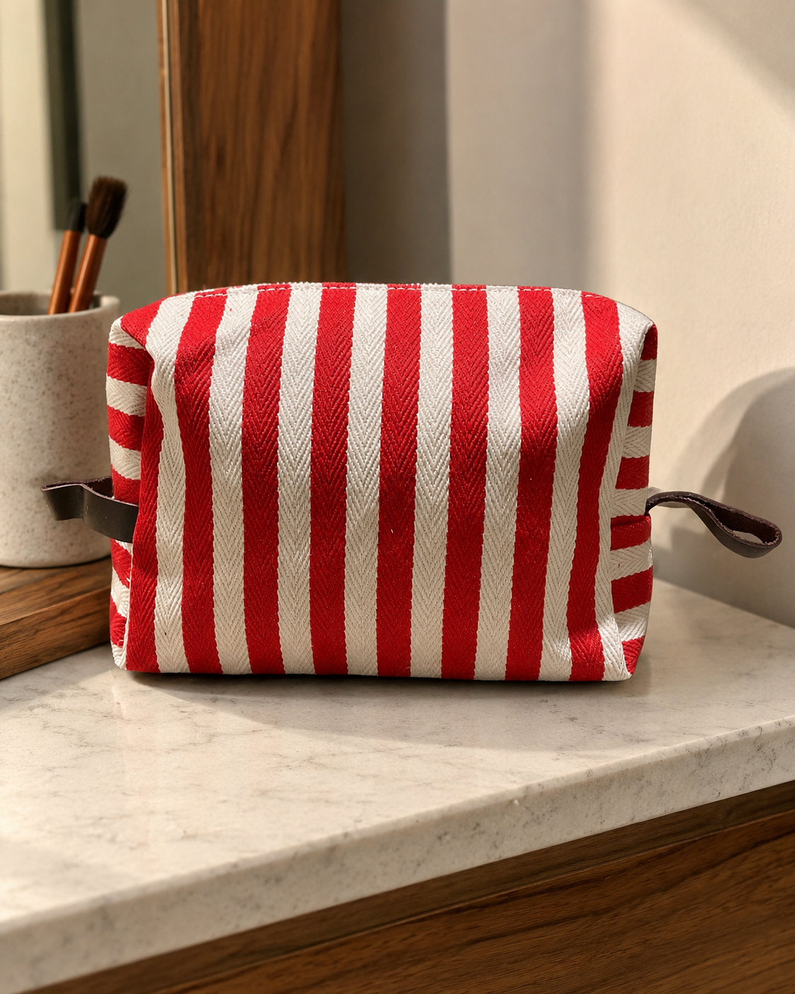 Pochette Voyage Rayé