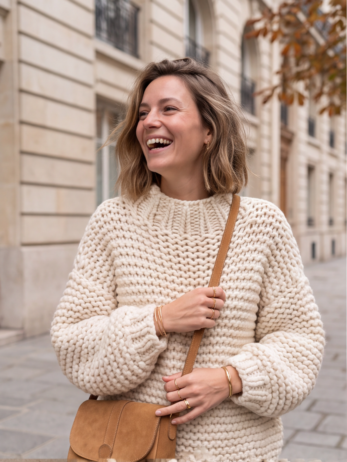 Pull Alban - Grosse Maille Oversize