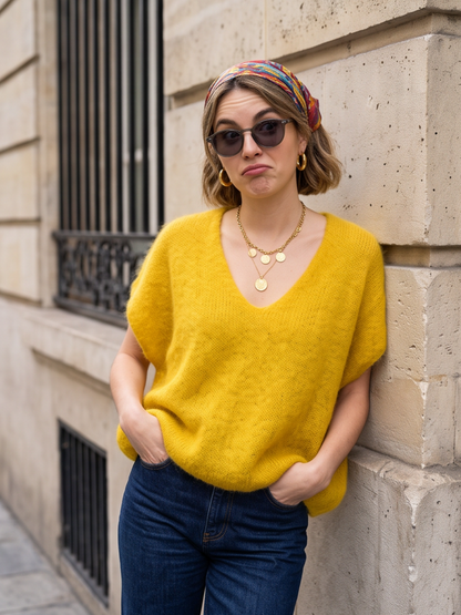 Pull Allegra - Poncho Mohair