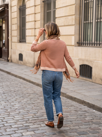 Pull Camille - Rayures Automne