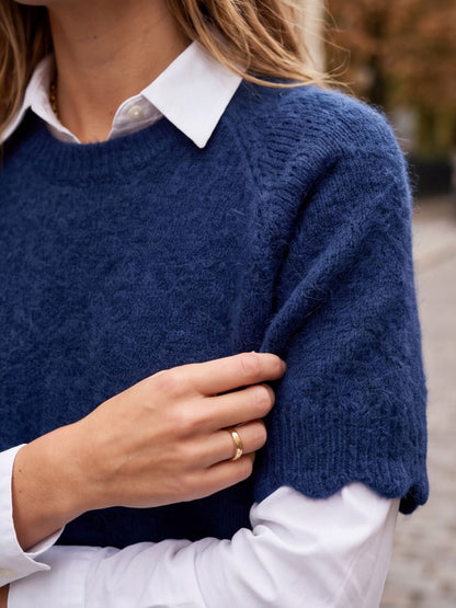 Pull Capucine - Manches Courtes Alpaga