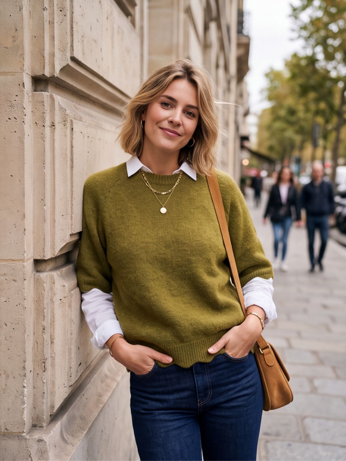 Pull Capucine - Manches Courtes Alpaga