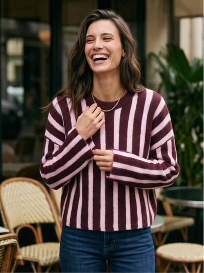 Pull Capucine - Rayé Amour