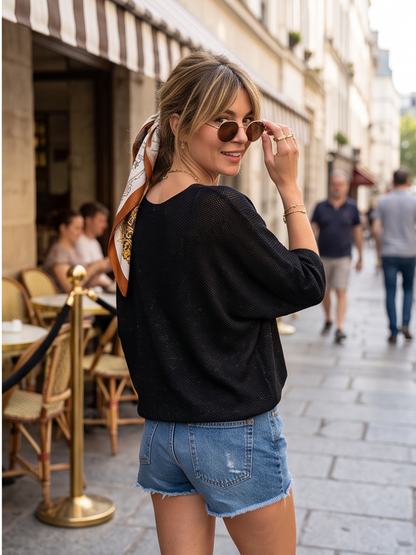 Pull Célia - Lurex Étoilé