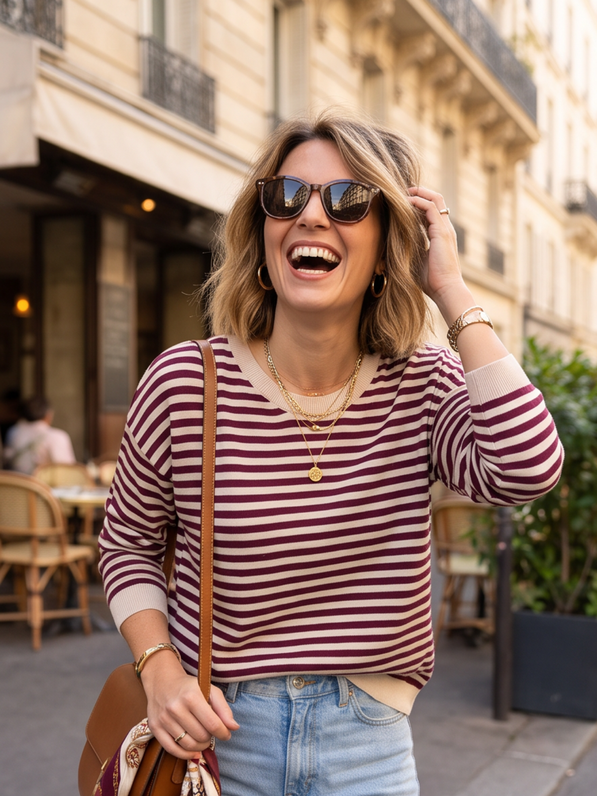 Pull Chloé - Rayures Classiques