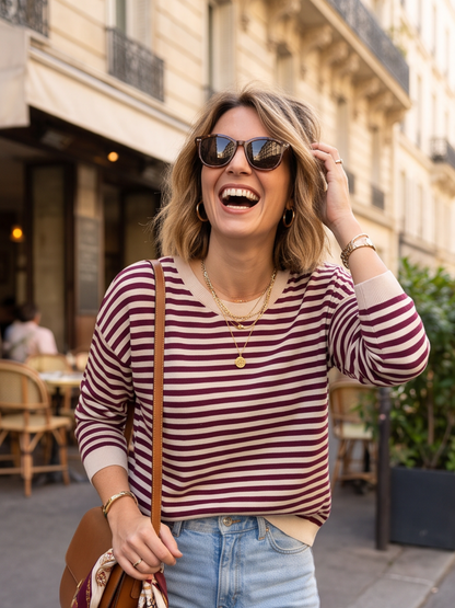Pull Chloé - Rayures Classiques
