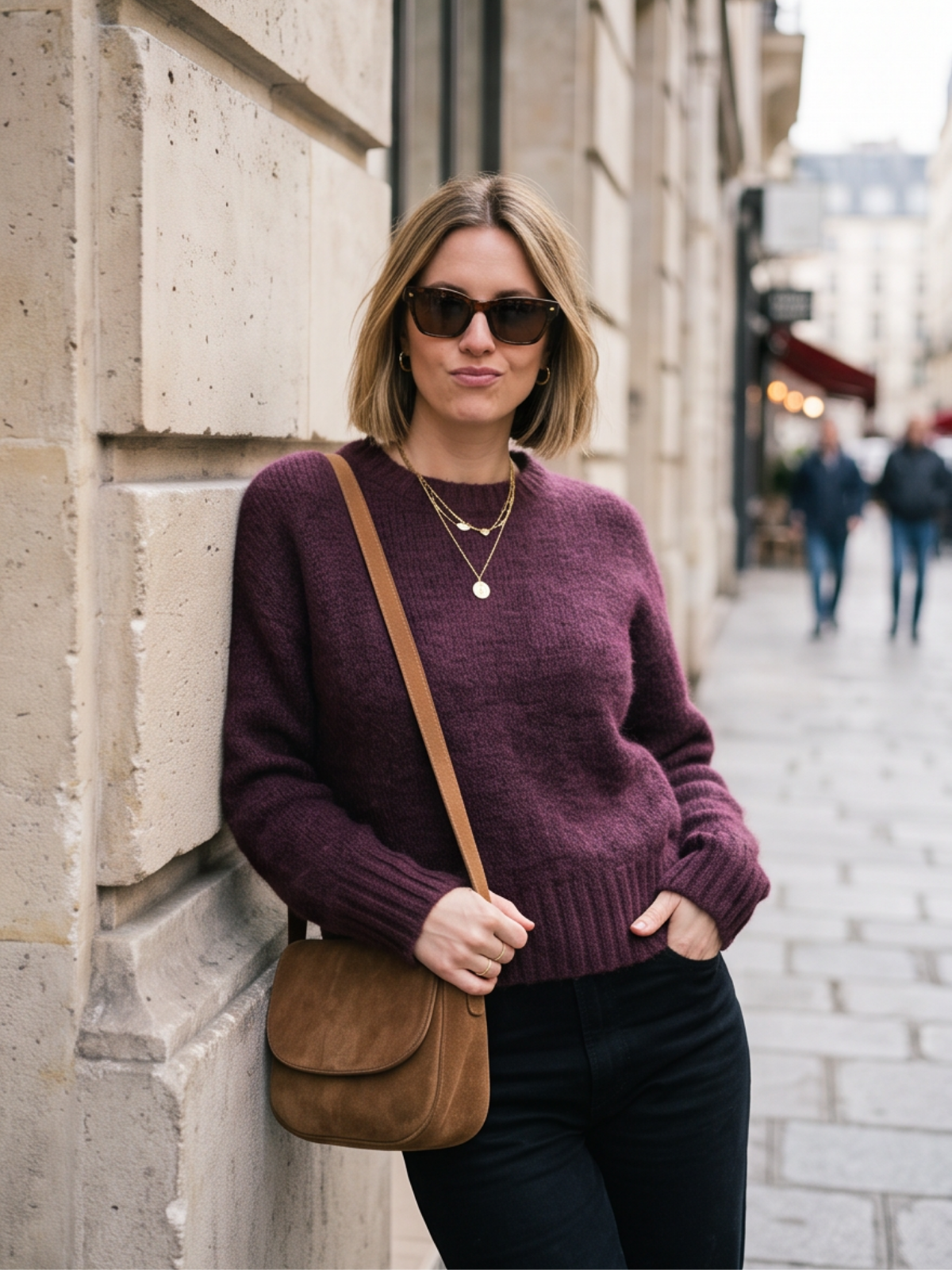 Pull Cosy Mohair Col Rond