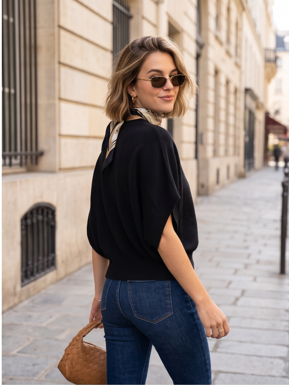 Top Enora - Manches Chauve-Souris
