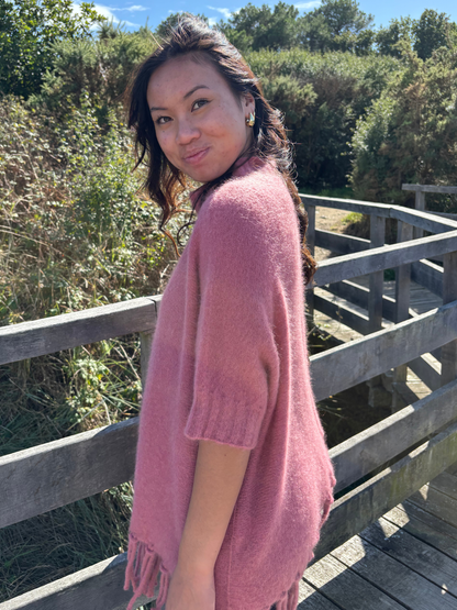 Pull Frangé en Mohair