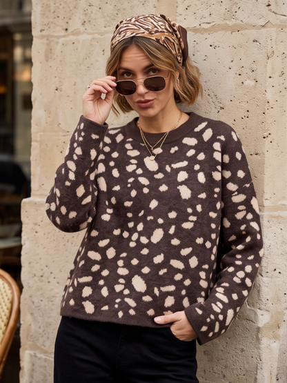 Pull Léonide - Bambi Marron
