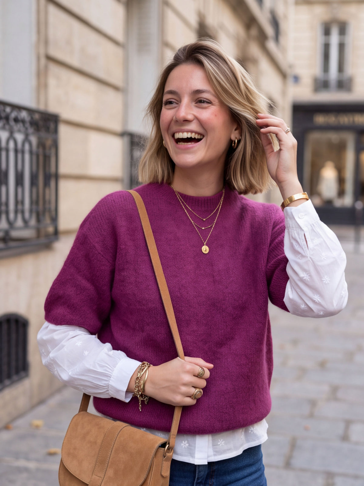 Pull Mahaut - Manches Courtes