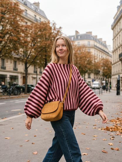Pull Romy - Rayé Ballon