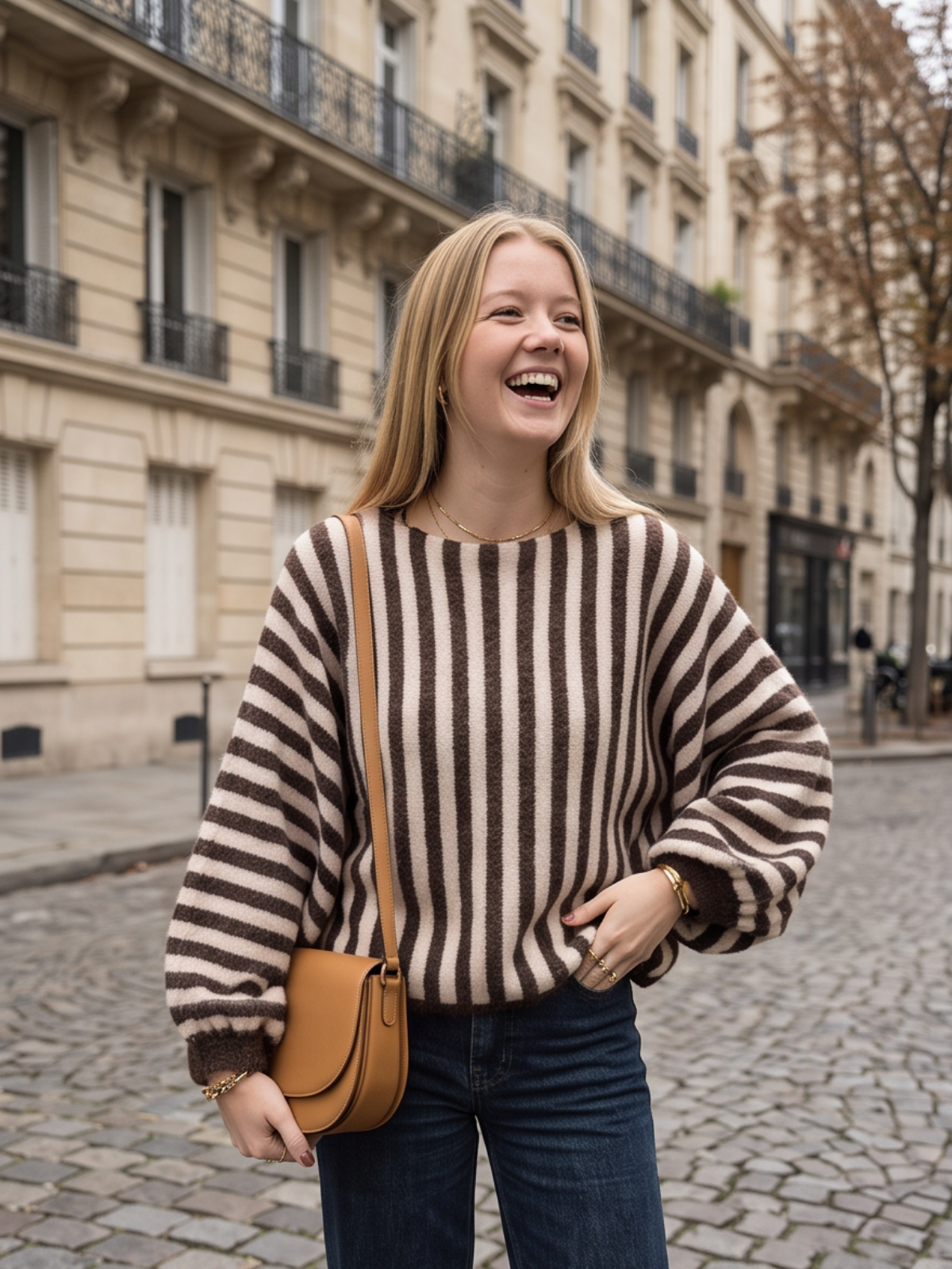 Pull Romy - Rayé Ballon