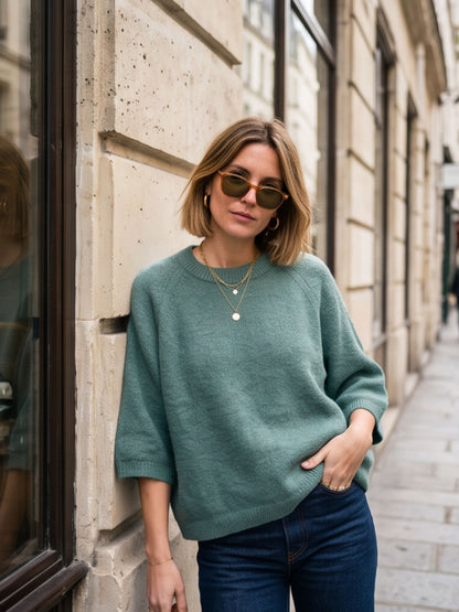 Pull Rosalba - Alpaga Col Rond