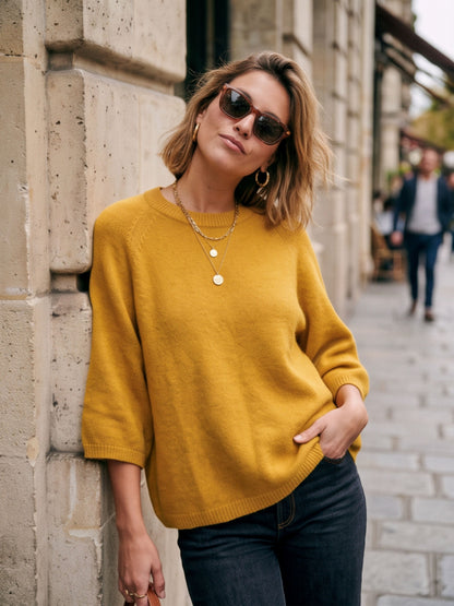 Pull Rosalba - Alpaga Col Rond