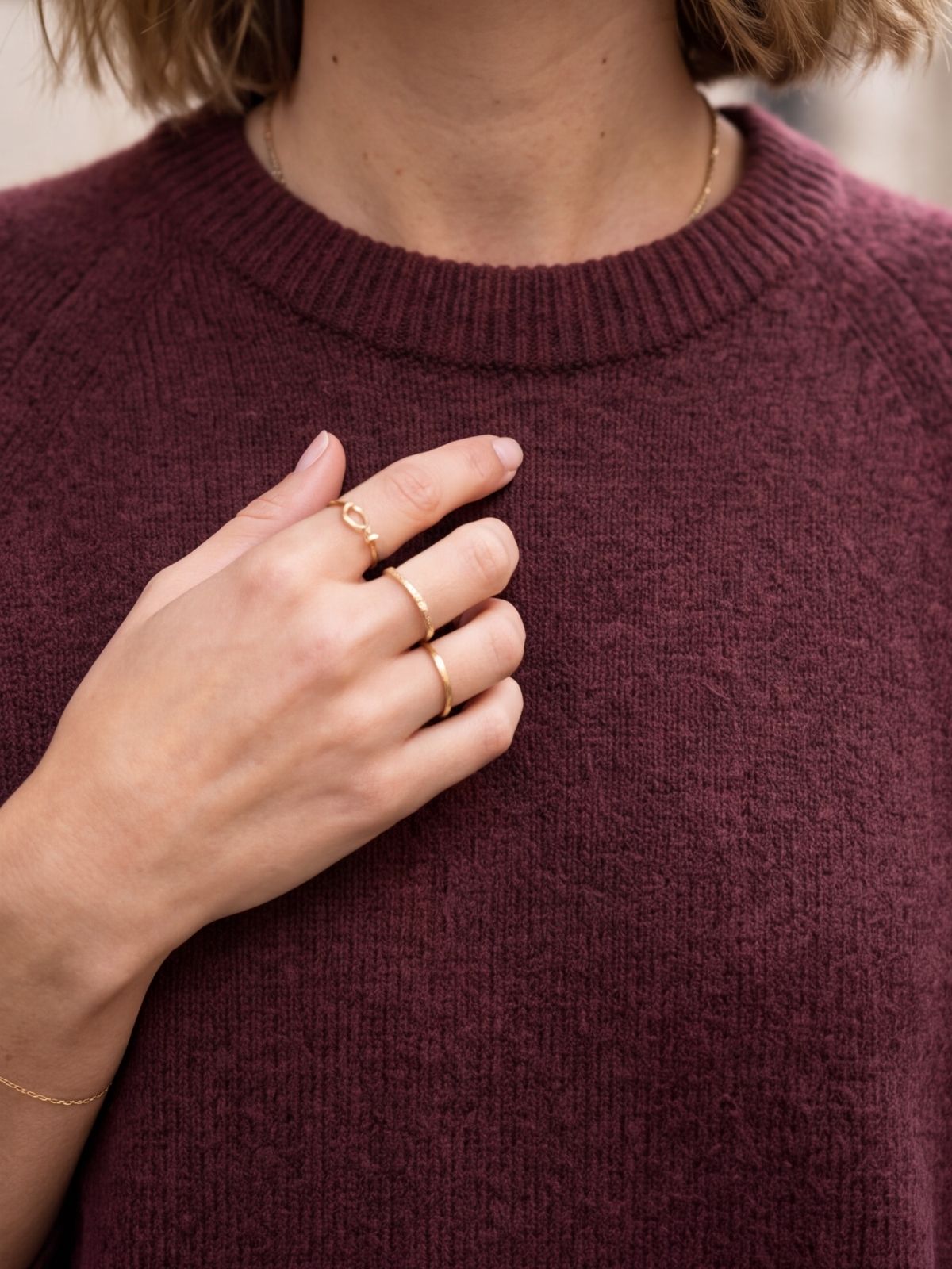 Pull Rosalba - Alpaga Col Rond