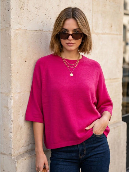 Pull Rosalba - Alpaga Col Rond