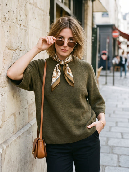 Pull Rosalba - Alpaga Col Rond