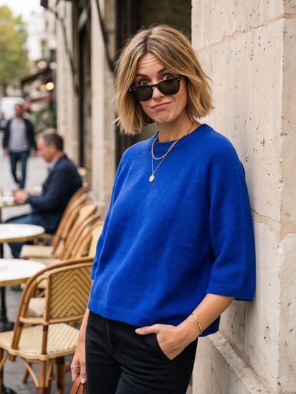 Pull Rosalba - Alpaga Col Rond