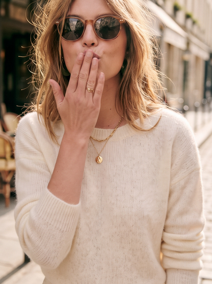 Pull Rosalinde - Écru