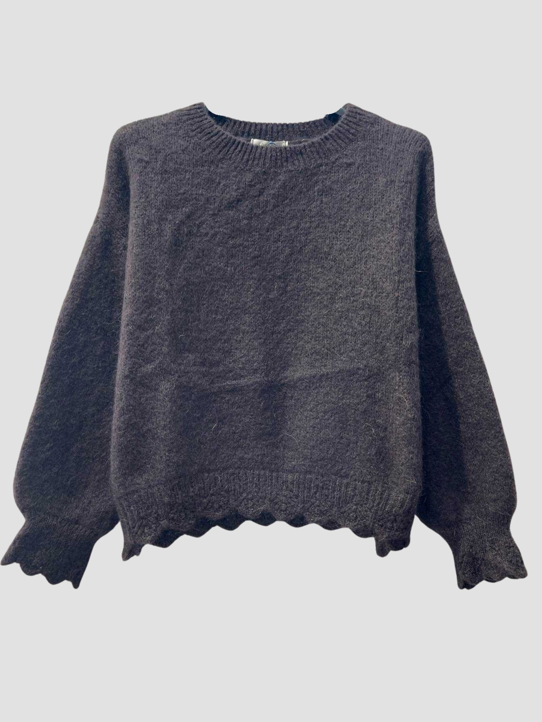 Pull en mohair et laine taille unique